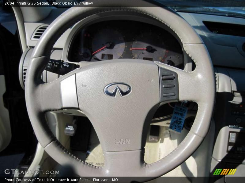 Black Obsidian / Willow 2004 Infiniti G 35 Sedan