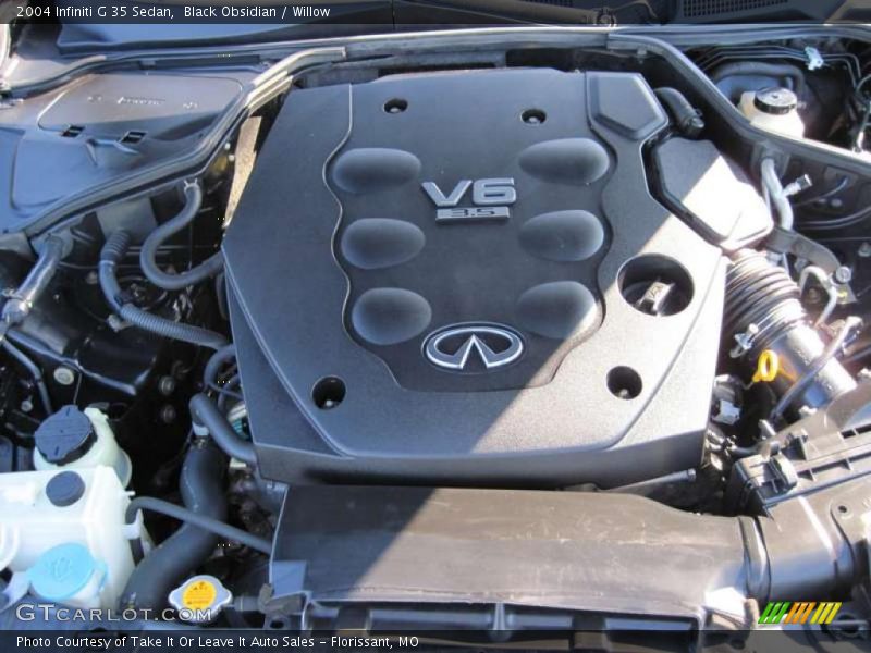 Black Obsidian / Willow 2004 Infiniti G 35 Sedan