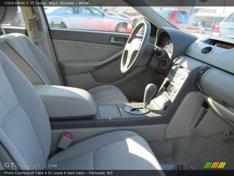 Black Obsidian / Willow 2004 Infiniti G 35 Sedan