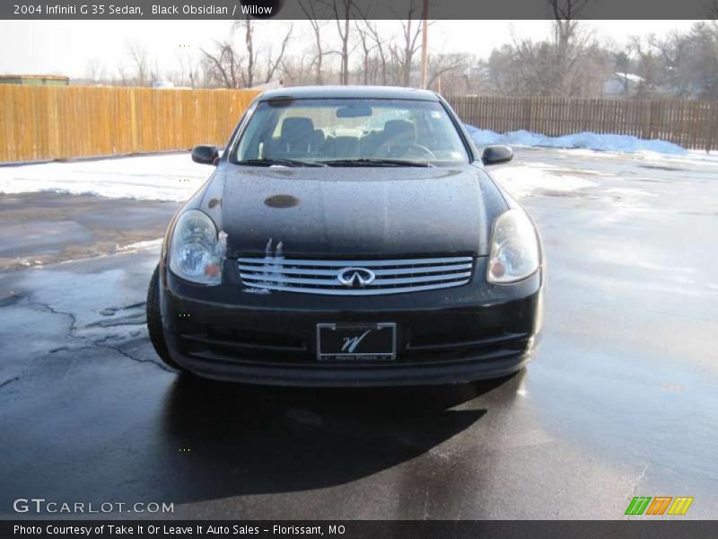 Black Obsidian / Willow 2004 Infiniti G 35 Sedan