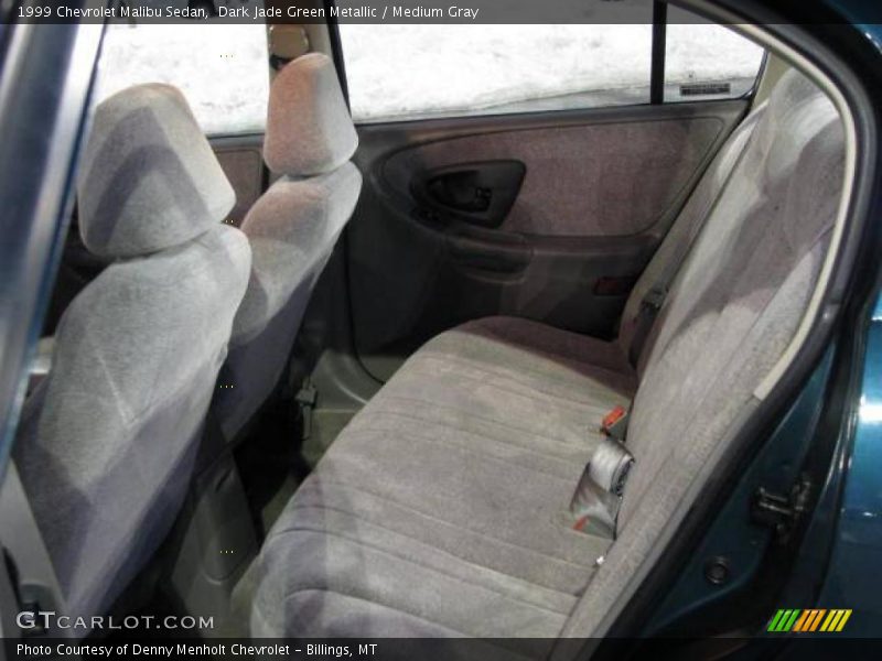 Dark Jade Green Metallic / Medium Gray 1999 Chevrolet Malibu Sedan