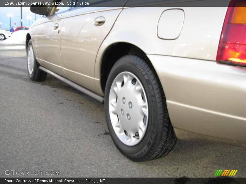 Gold / Beige 1996 Saturn S Series SW2 Wagon