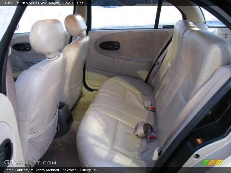 Gold / Beige 1996 Saturn S Series SW2 Wagon