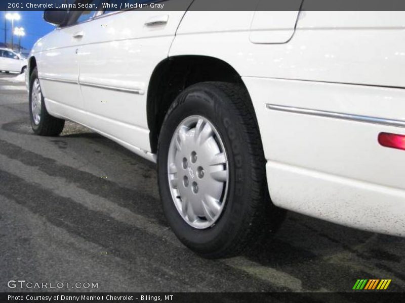 White / Medium Gray 2001 Chevrolet Lumina Sedan