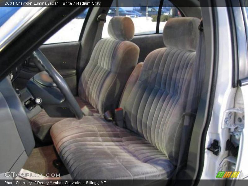 White / Medium Gray 2001 Chevrolet Lumina Sedan