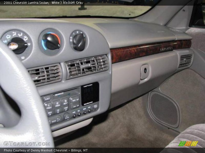 White / Medium Gray 2001 Chevrolet Lumina Sedan