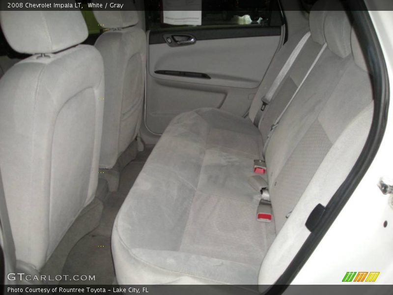 White / Gray 2008 Chevrolet Impala LT