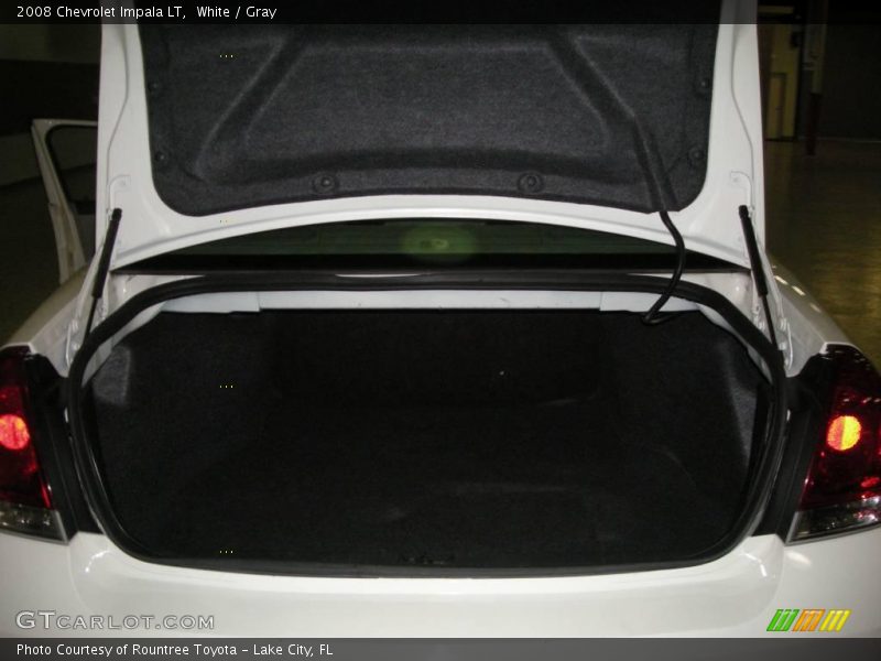 White / Gray 2008 Chevrolet Impala LT