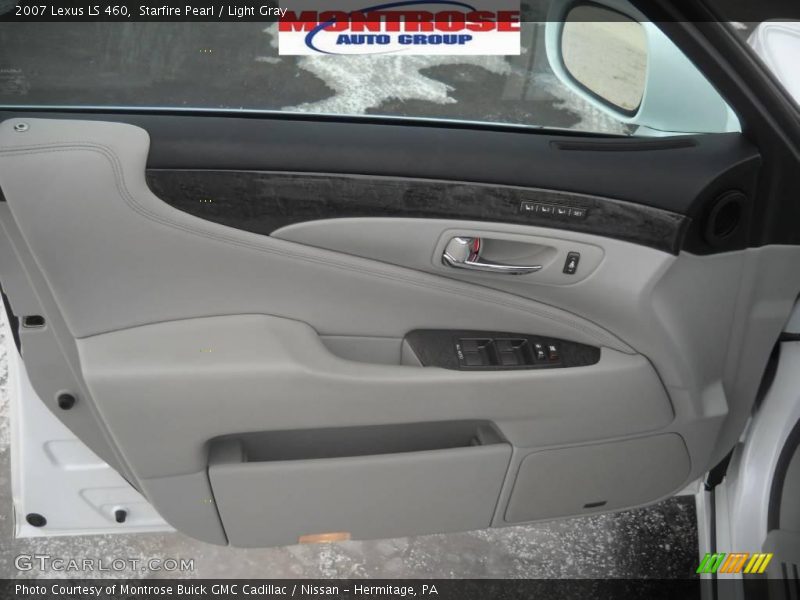 Starfire Pearl / Light Gray 2007 Lexus LS 460
