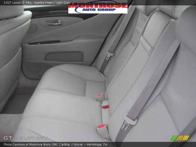 Starfire Pearl / Light Gray 2007 Lexus LS 460