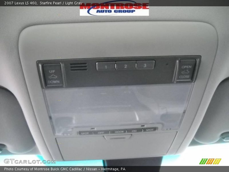 Starfire Pearl / Light Gray 2007 Lexus LS 460