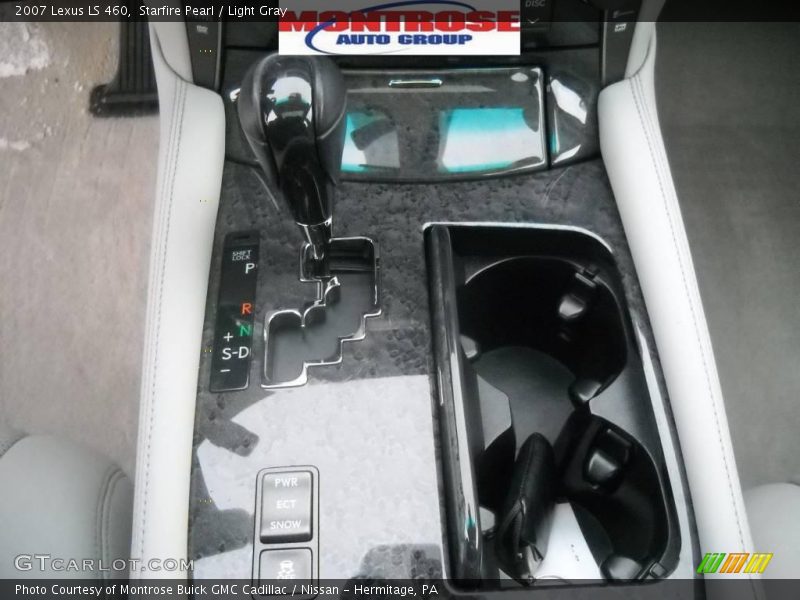 Starfire Pearl / Light Gray 2007 Lexus LS 460