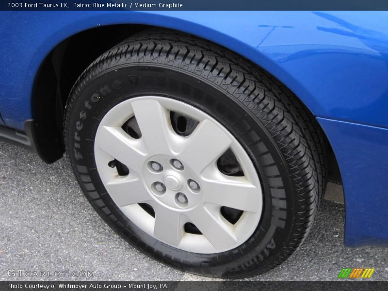 Patriot Blue Metallic / Medium Graphite 2003 Ford Taurus LX