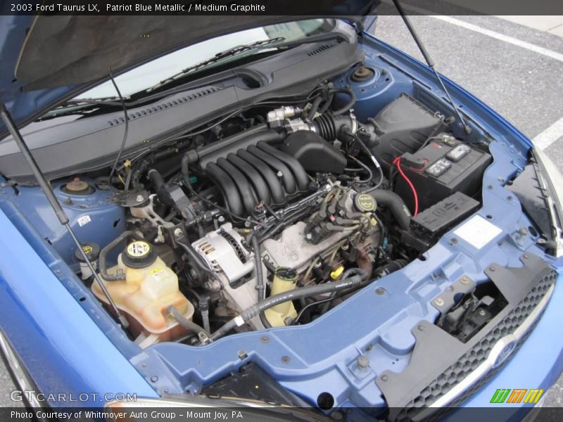 Patriot Blue Metallic / Medium Graphite 2003 Ford Taurus LX