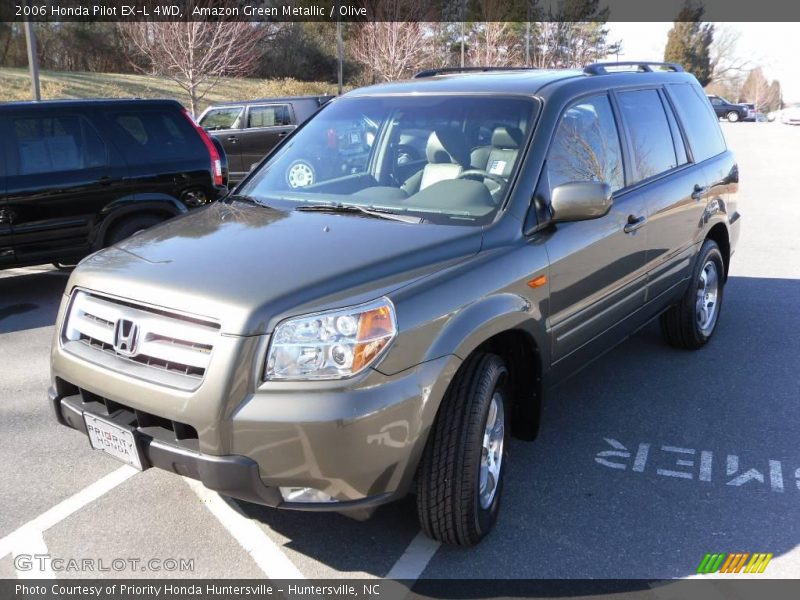 Amazon Green Metallic / Olive 2006 Honda Pilot EX-L 4WD