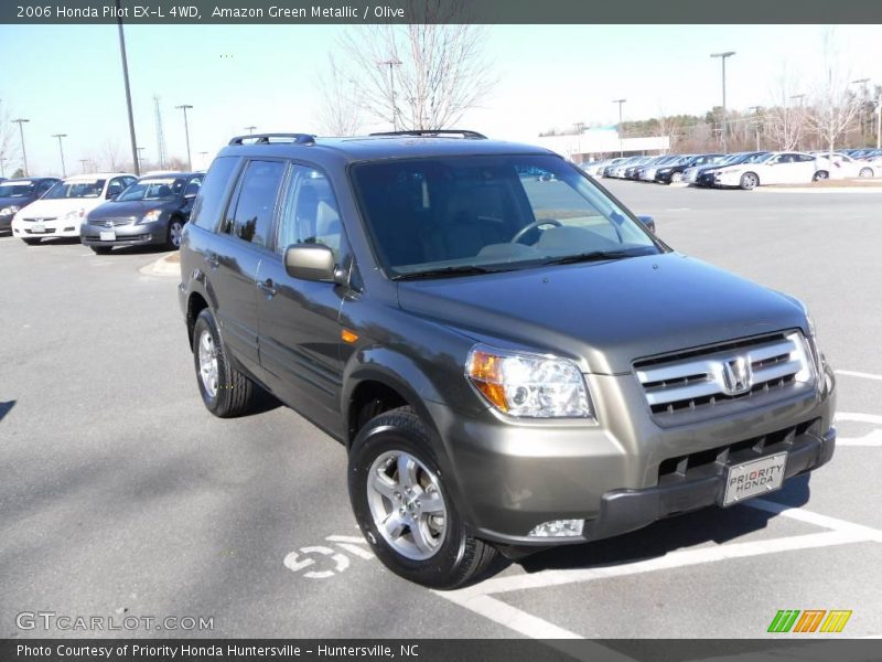 Amazon Green Metallic / Olive 2006 Honda Pilot EX-L 4WD