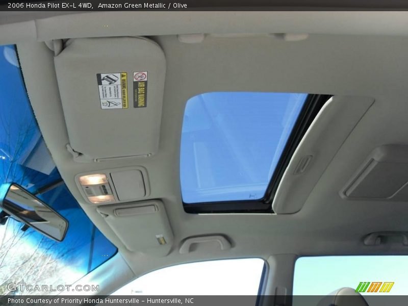 Amazon Green Metallic / Olive 2006 Honda Pilot EX-L 4WD