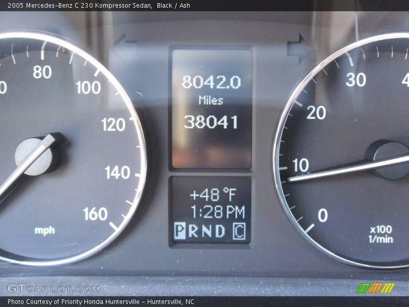 Black / Ash 2005 Mercedes-Benz C 230 Kompressor Sedan