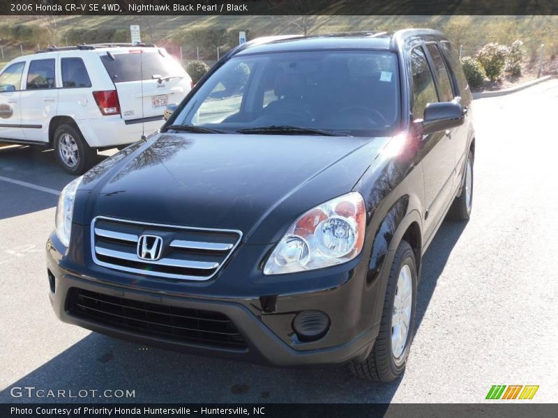 Nighthawk Black Pearl / Black 2006 Honda CR-V SE 4WD
