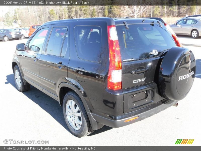 Nighthawk Black Pearl / Black 2006 Honda CR-V SE 4WD