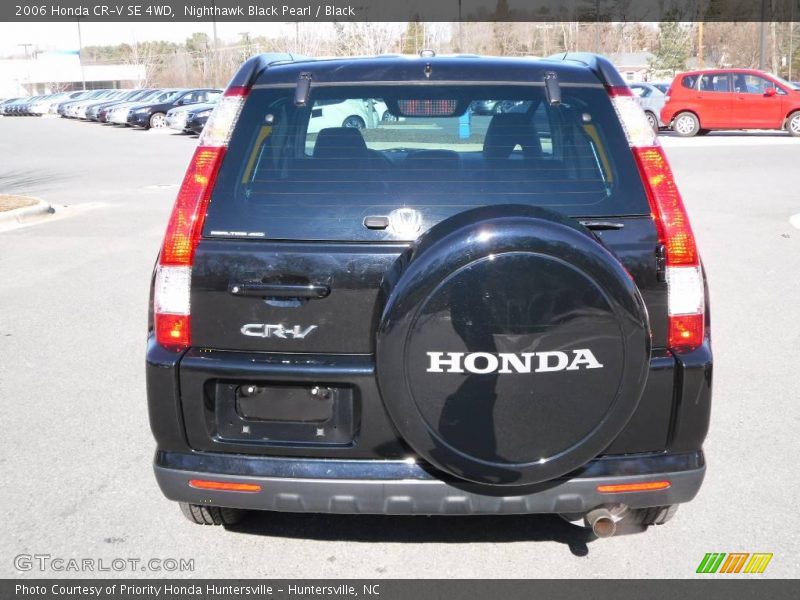 Nighthawk Black Pearl / Black 2006 Honda CR-V SE 4WD