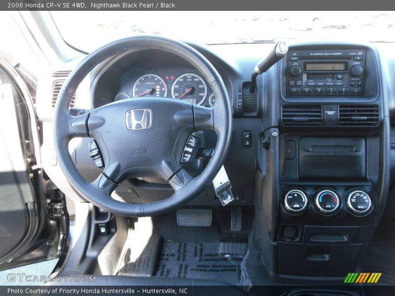 Nighthawk Black Pearl / Black 2006 Honda CR-V SE 4WD