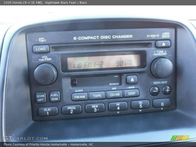 Nighthawk Black Pearl / Black 2006 Honda CR-V SE 4WD