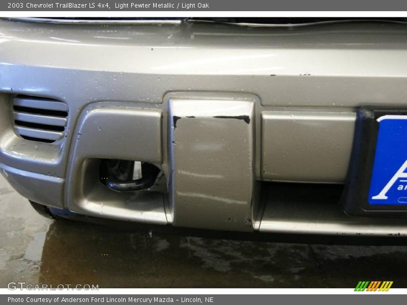 Light Pewter Metallic / Light Oak 2003 Chevrolet TrailBlazer LS 4x4