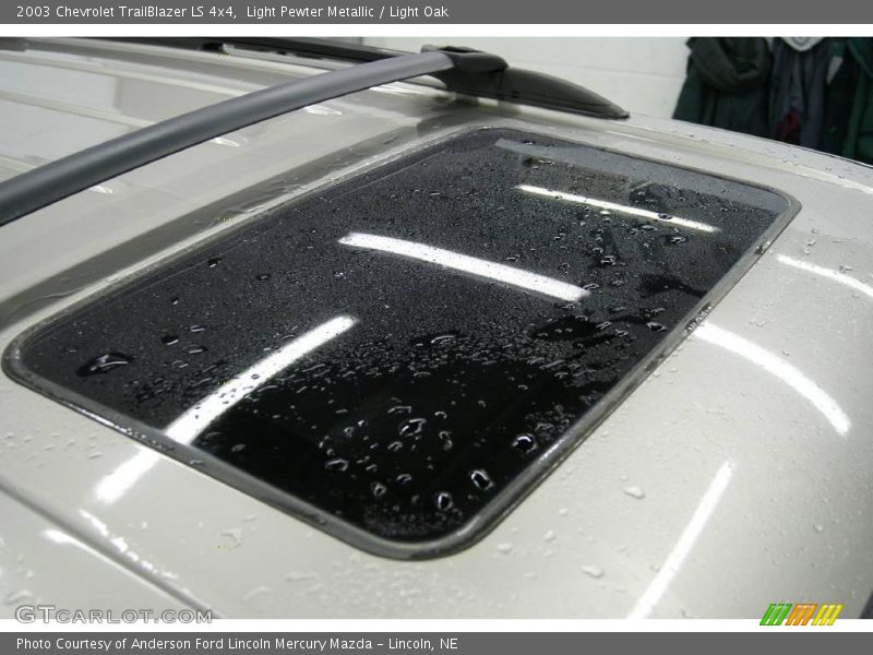 Light Pewter Metallic / Light Oak 2003 Chevrolet TrailBlazer LS 4x4