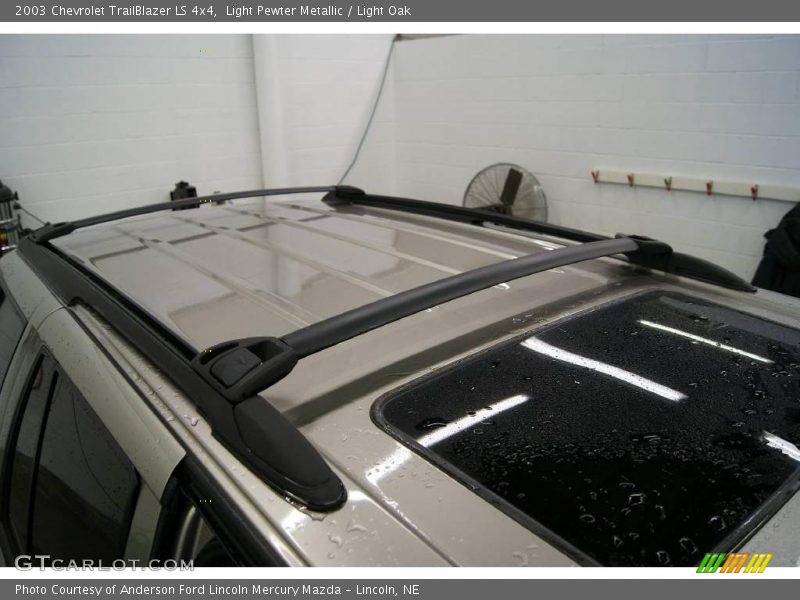 Light Pewter Metallic / Light Oak 2003 Chevrolet TrailBlazer LS 4x4