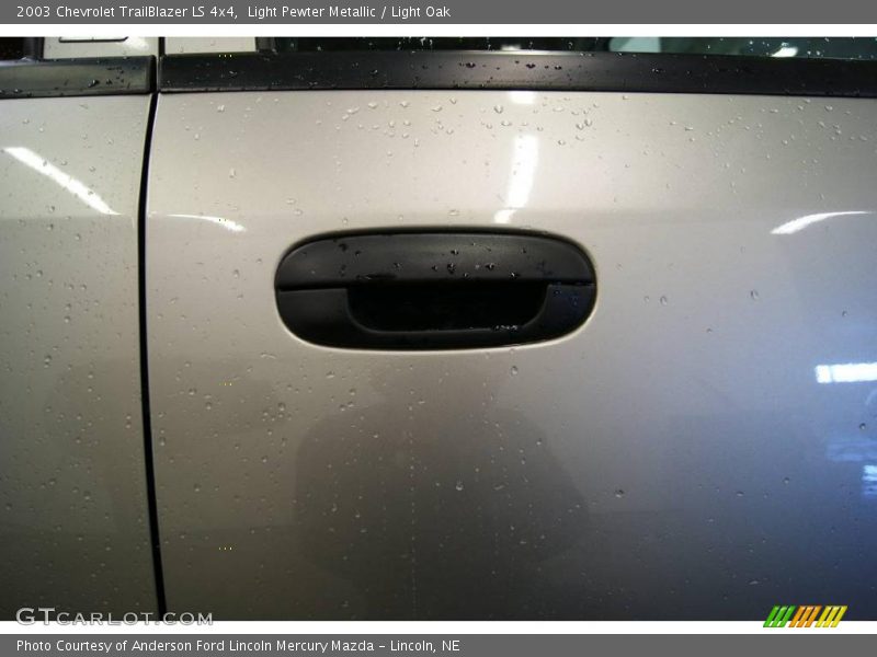Light Pewter Metallic / Light Oak 2003 Chevrolet TrailBlazer LS 4x4
