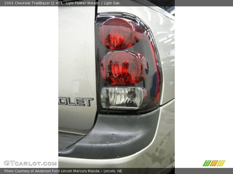 Light Pewter Metallic / Light Oak 2003 Chevrolet TrailBlazer LS 4x4