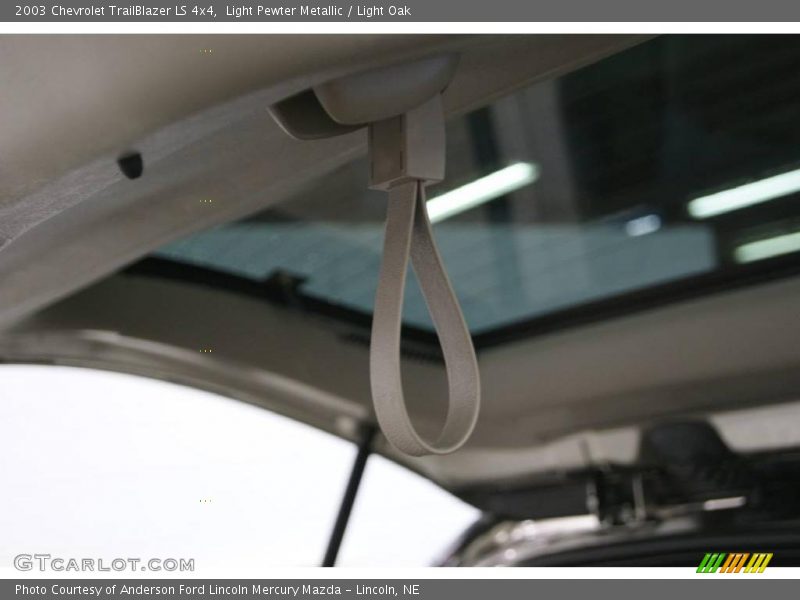 Light Pewter Metallic / Light Oak 2003 Chevrolet TrailBlazer LS 4x4