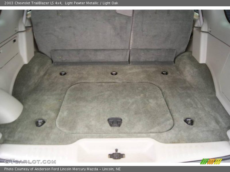 Light Pewter Metallic / Light Oak 2003 Chevrolet TrailBlazer LS 4x4