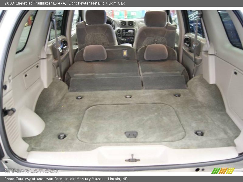 Light Pewter Metallic / Light Oak 2003 Chevrolet TrailBlazer LS 4x4