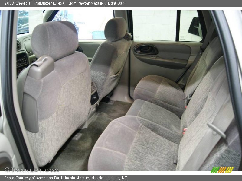 Light Pewter Metallic / Light Oak 2003 Chevrolet TrailBlazer LS 4x4