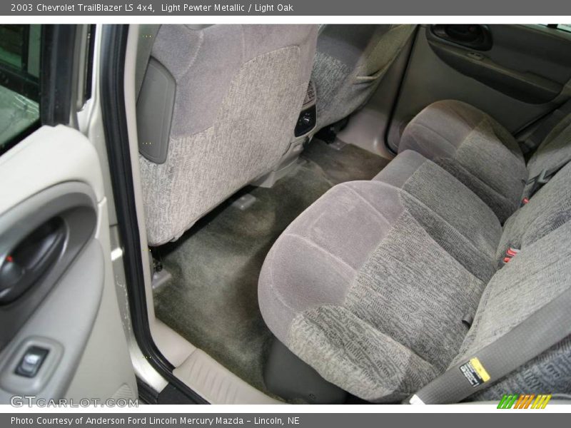 Light Pewter Metallic / Light Oak 2003 Chevrolet TrailBlazer LS 4x4