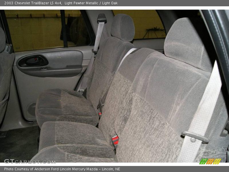 Light Pewter Metallic / Light Oak 2003 Chevrolet TrailBlazer LS 4x4