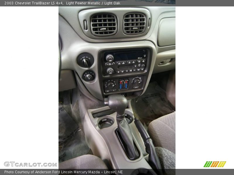 Light Pewter Metallic / Light Oak 2003 Chevrolet TrailBlazer LS 4x4
