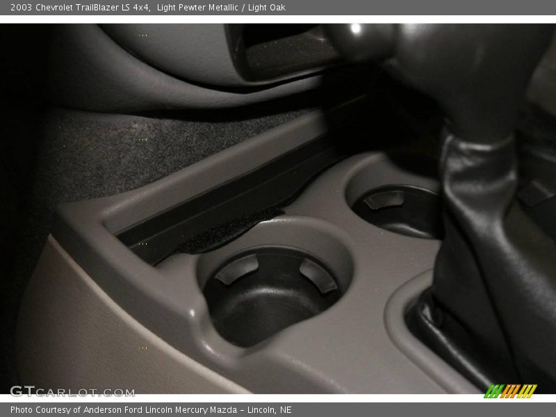 Light Pewter Metallic / Light Oak 2003 Chevrolet TrailBlazer LS 4x4