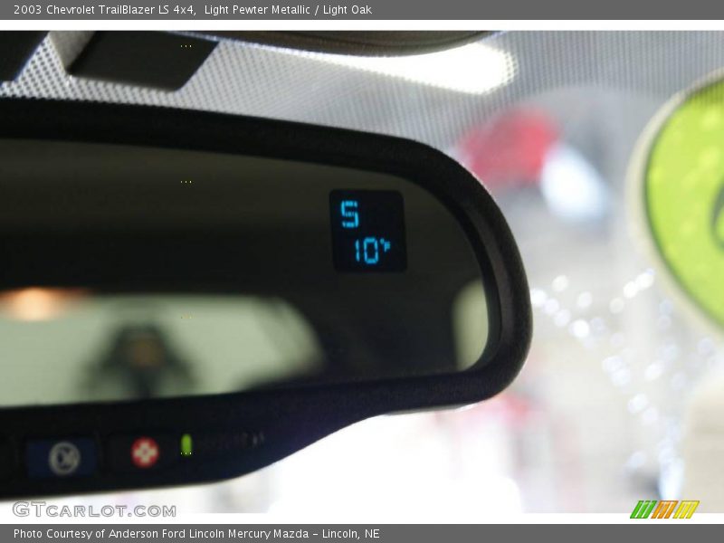 Light Pewter Metallic / Light Oak 2003 Chevrolet TrailBlazer LS 4x4