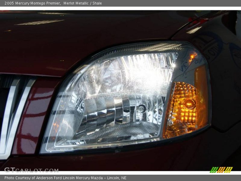 Merlot Metallic / Shale 2005 Mercury Montego Premier