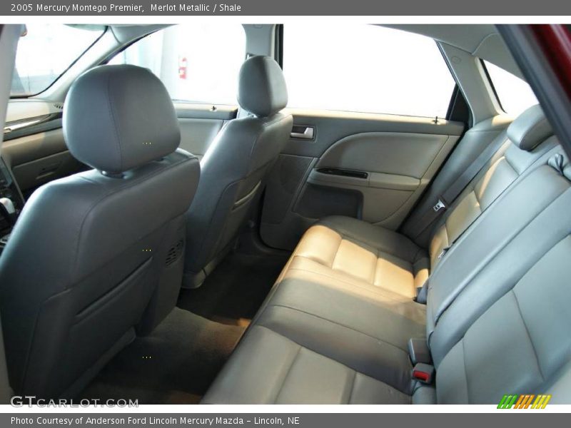 Merlot Metallic / Shale 2005 Mercury Montego Premier