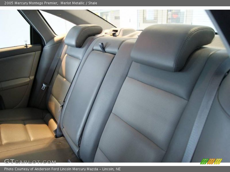 Merlot Metallic / Shale 2005 Mercury Montego Premier
