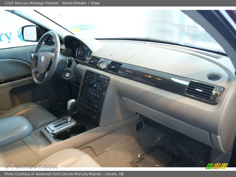 Merlot Metallic / Shale 2005 Mercury Montego Premier