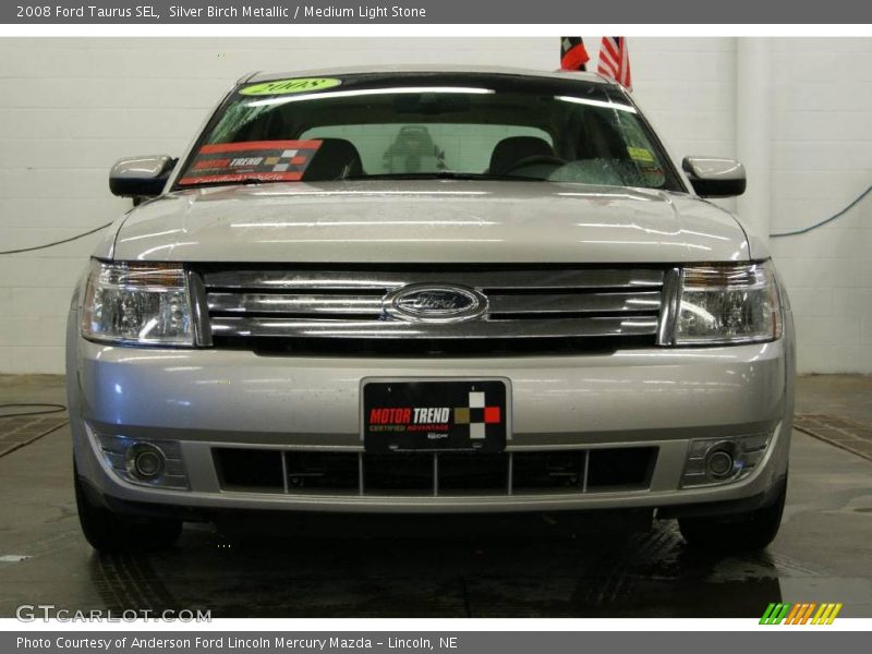 Silver Birch Metallic / Medium Light Stone 2008 Ford Taurus SEL
