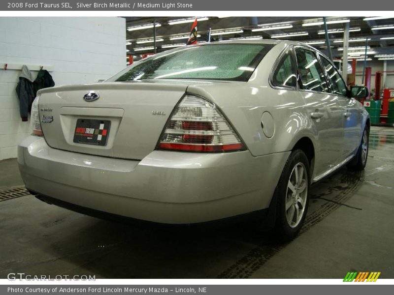 Silver Birch Metallic / Medium Light Stone 2008 Ford Taurus SEL