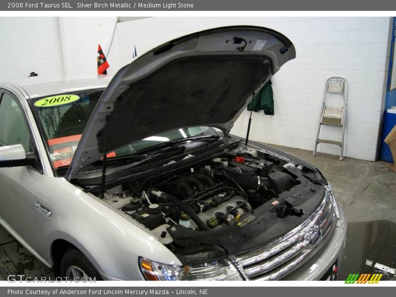 Silver Birch Metallic / Medium Light Stone 2008 Ford Taurus SEL