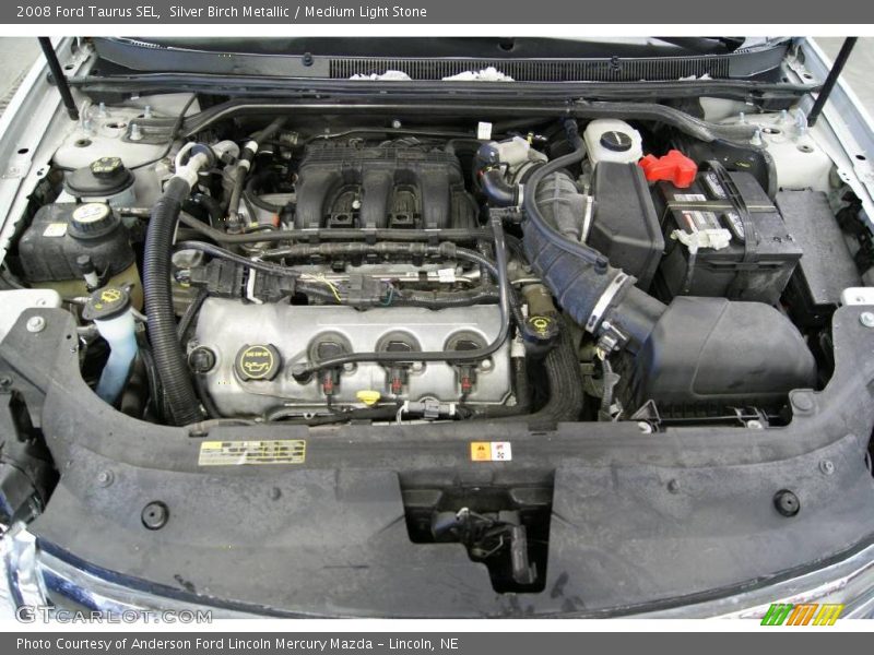 Silver Birch Metallic / Medium Light Stone 2008 Ford Taurus SEL