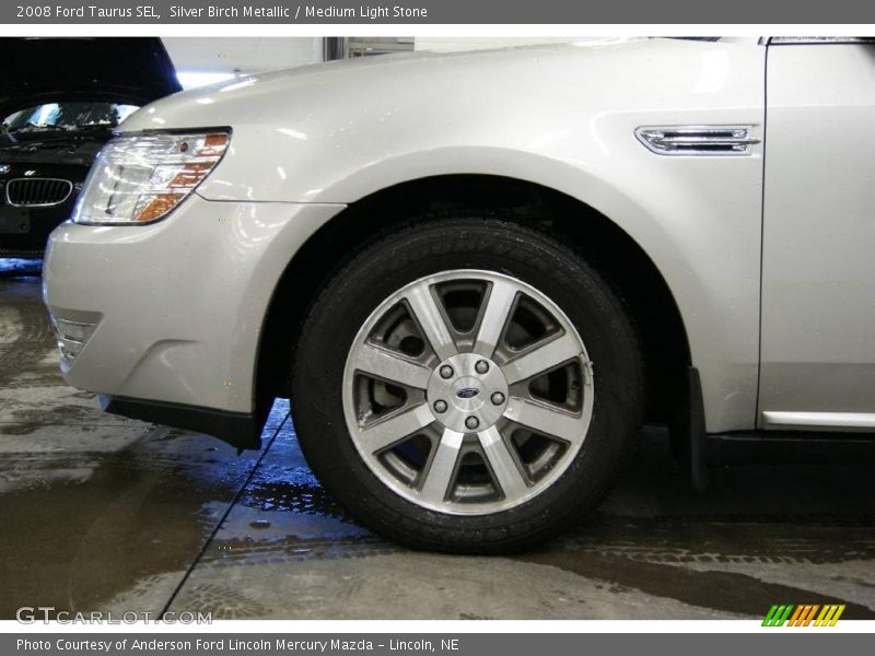 Silver Birch Metallic / Medium Light Stone 2008 Ford Taurus SEL